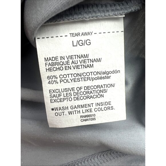 Under Armour Project Rock Payoff Bull Tank Men's Size Large Grey NEW - Picture 11 of 13